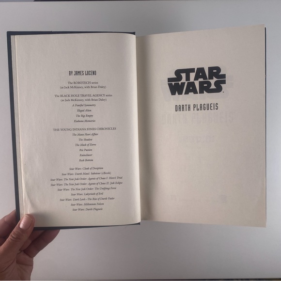 2/$30 -  Star Wars - Darth Plagueis by James Luceno - Picture 4 of 12